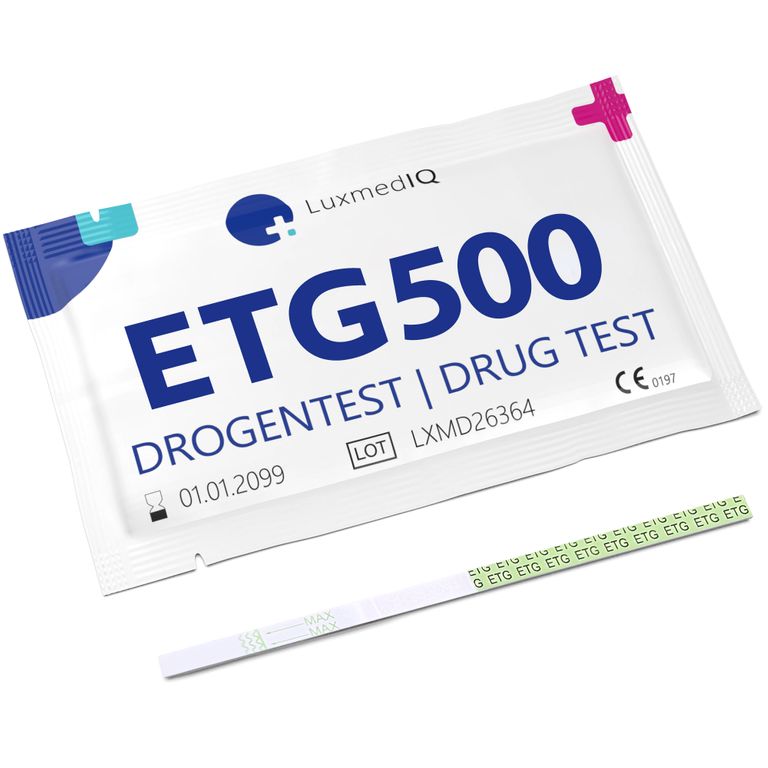 shopapotheke 10x LuxmedIQ Alkoholtest - Ethylglucuronid (ETG) Urin Schnelltest - Cutoff 500 ng/mL