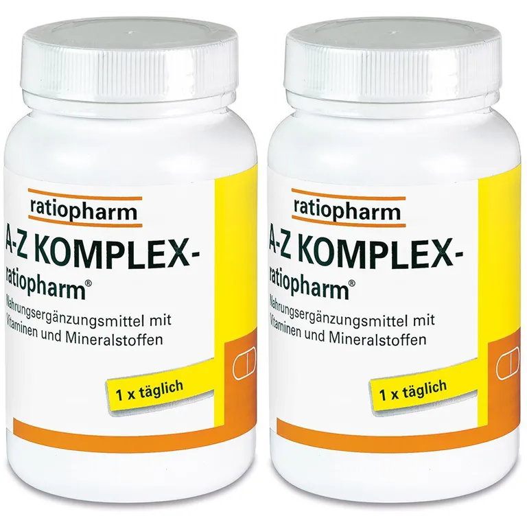 shopapotheke A-Z Komplex ratiopharm - mit 23 Vitaminen & Mineralstoffen