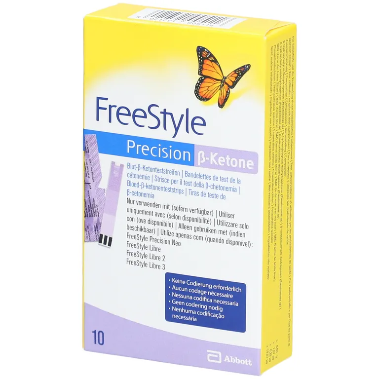 shopapotheke Abbott FreeStyle Precision β-Ketone Teststreifen