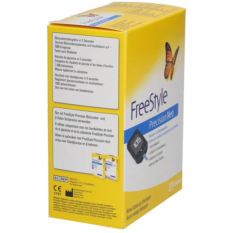 Shopapotheke Abbott FreeStyle Precision Neo Blutzucker- Und Ketonmesssystem