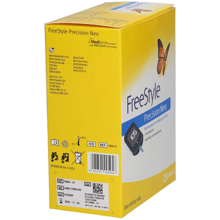 Shopapotheke Abbott FreeStyle Precision Neo Blutzucker- Und Ketonmesssystem