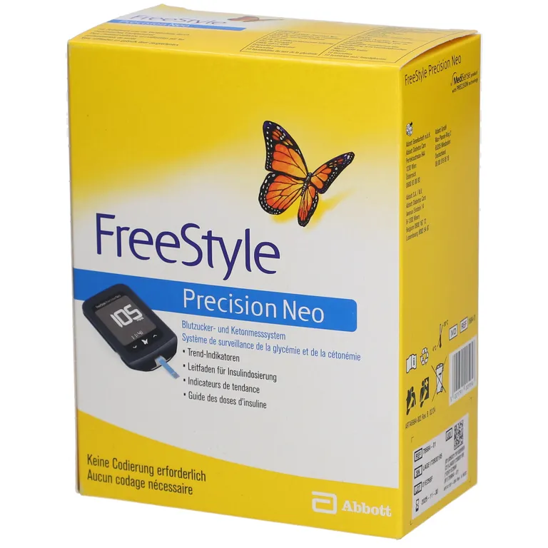shopapotheke Abbott FreeStyle Precision Neo Blutzucker- und Ketonmesssystem