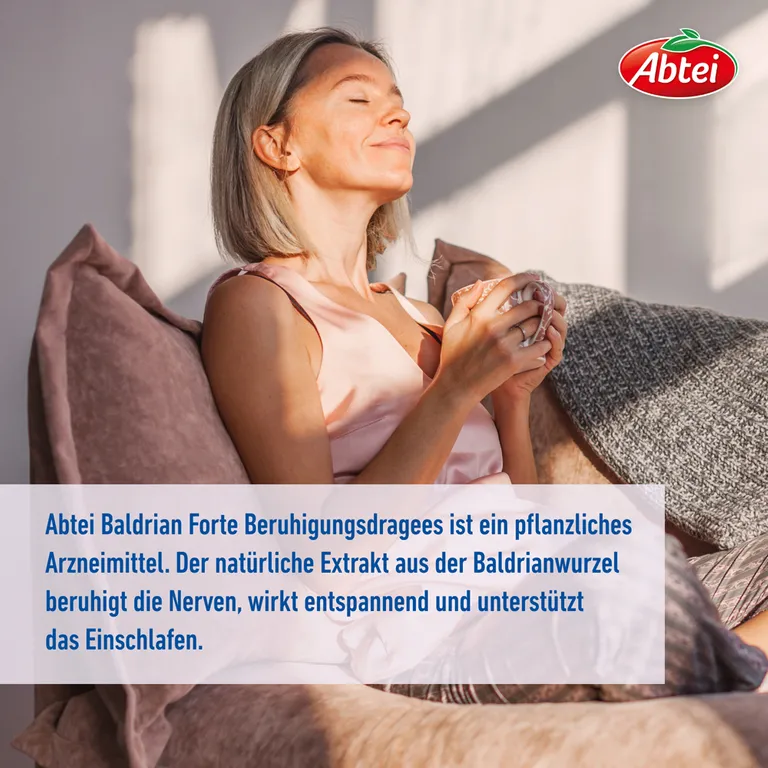 Shopapotheke Abtei Baldrian Forte Beruhigungsdragees