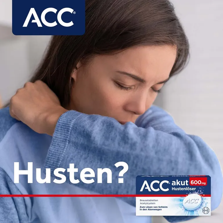 Shopapotheke ACC® Akut 600 Mg Bei Husten - Schleimlöser Bei Husten 1 Brausetablette Täglich