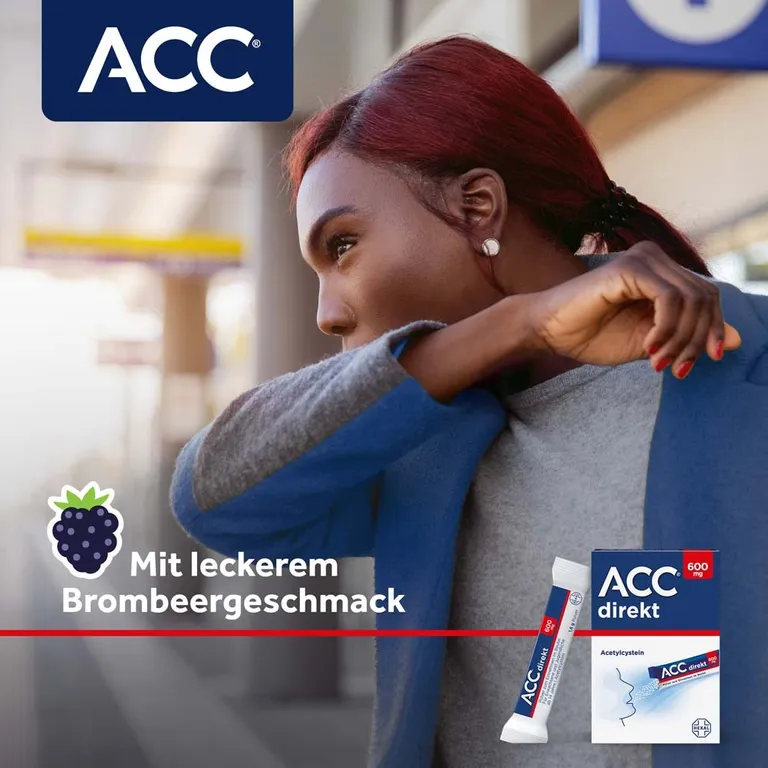 Shopapotheke ACC® Direkt 600 Mg Bei Husten - Als Direkt-Stick Für Unterwegs Nur 1 X Täglich