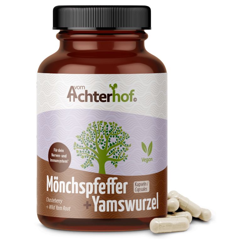 shopapotheke Achterhof Mönchspfeffer + Yamswurzel Kapseln