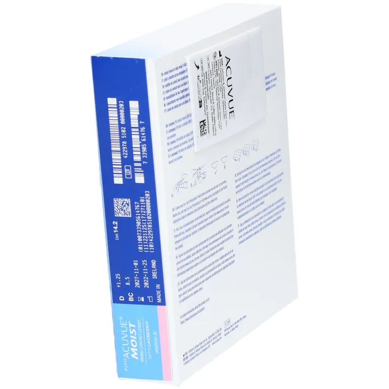 Shopapotheke ACUVUE® 1-DAY MOIST BC 8 5 Tageslinsen