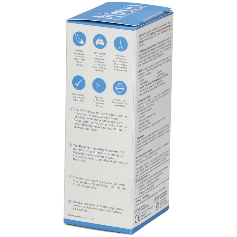 Shopapotheke AIRPHYSIO Gerät Bei Geringer Lungenkapazität