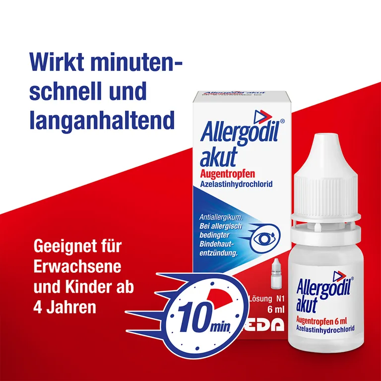 Shopapotheke Allergodil® Akut Augentropfen: Lindernde Lösung Für Die Augen Bei Pollenallergie Heuschnupfen Nicht-saisonaler Allergie - Jetzt 10% Mit Dem Code Cooper10 Sparen*
