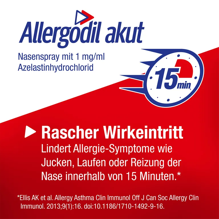 Shopapotheke Allergodil® Akut Nasenspray: Azelastin Spray Gegen Heuschnupfen & Nicht-saisonale Allergische Rhinitis - Jetzt 10% Mit Dem Code Cooper10 Sparen*