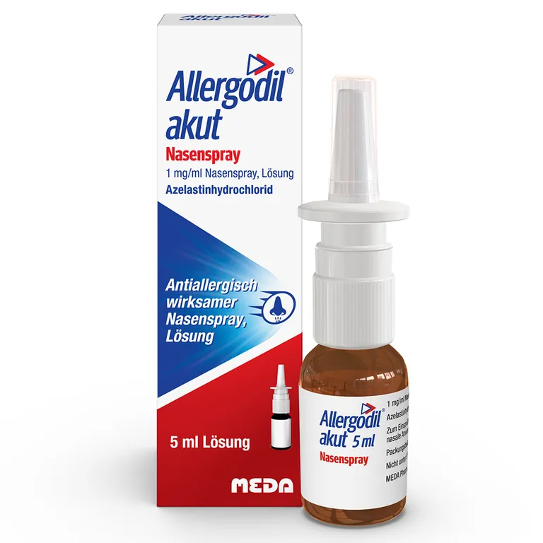shopapotheke Allergodil® akut Nasenspray: Azelastin Spray gegen Heuschnupfen & nicht-saisonale allergische Rhinitis - Jetzt 10% mit dem Code cooper10 sparen*