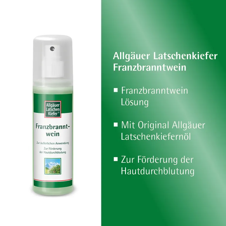 Shopapotheke Allgäuer Latschenkiefer® Franzbranntwein