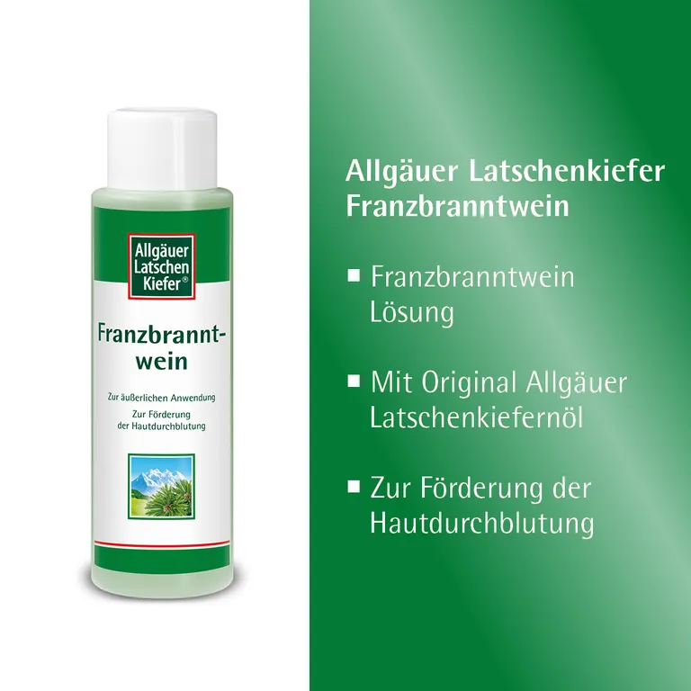 Shopapotheke Allgäuer Latschenkiefer® Franzbranntwein