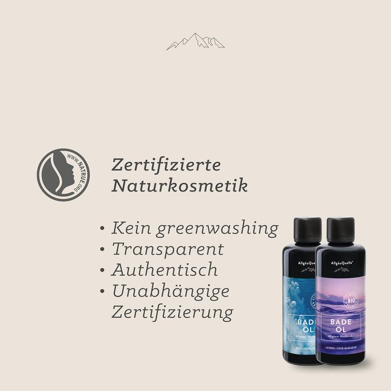 Shopapotheke AllgäuQuelle Bio Badeöl-Set Mit ätherische-Öle BIO-Badezusatz Bade-Essenz