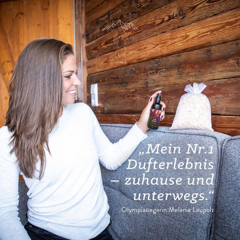 Shopapotheke AllgäuQuelle Bio Raumspray-Set 100% Bio-Duftölen Inkl. Bio-Zirben-Säckchen Raumduft Raumerfrischer