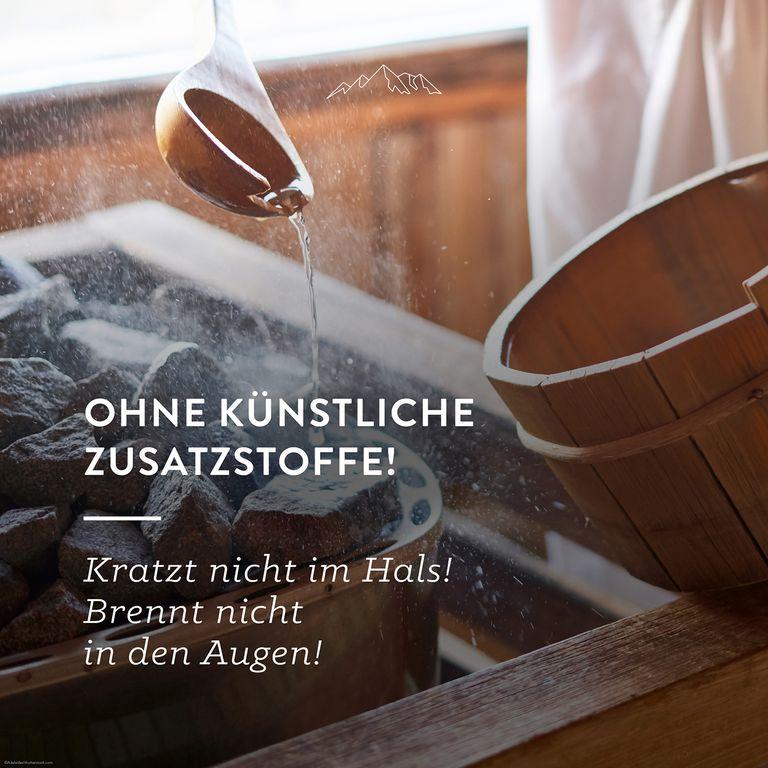 Shopapotheke Allgäuquelle Bio Saunaaufguss Aufgussmittel Saunazubehör 2er Set Duft: Lavendel Zeder Lavendel