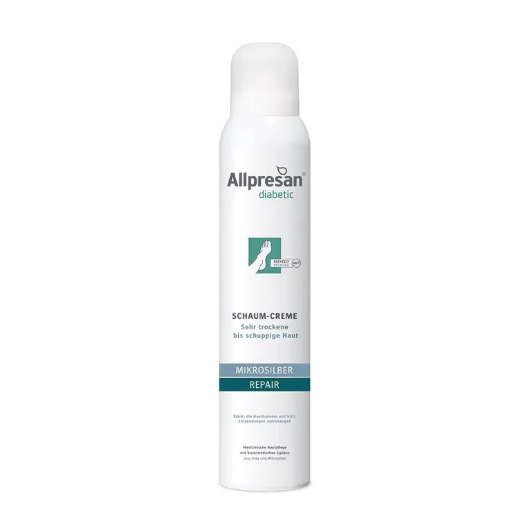 shopapotheke Allpresan diabetic MIKROSILBER REPAIR Schaum-Creme