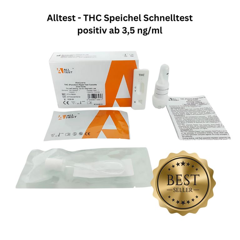 Shopapotheke Alltest - THC Speichel Schnelltest Positiv Ab 3 5 Ng/ml