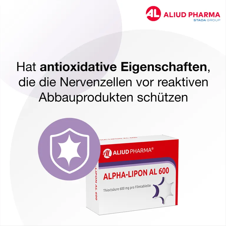 Shopapotheke Alpha-Lipon AL 600 Für Missempfindungen Bei Diabetischer Nervenbeschädigung