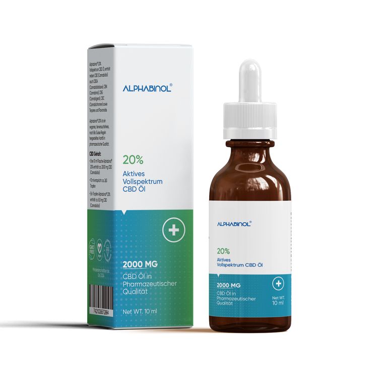 shopapotheke ALPHABINOL® 20% Premium Vollspektrum Öl