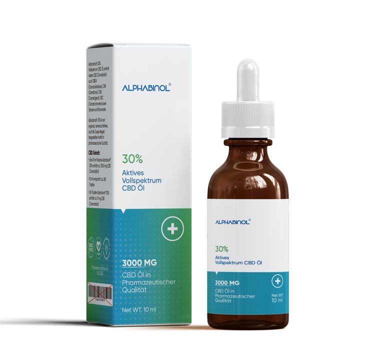 shopapotheke ALPHABINOL® 30% 3000 mg Premium Vollspektrum Öl