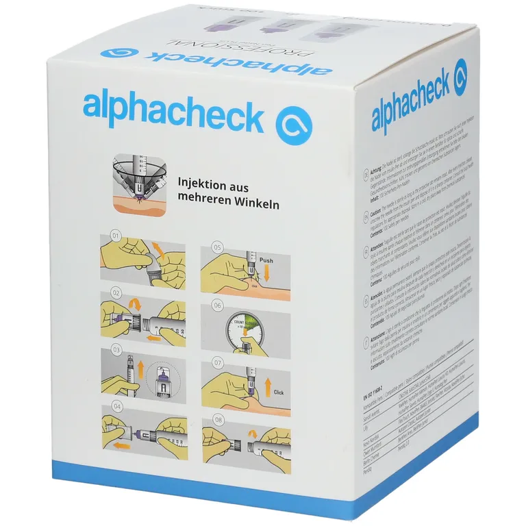 Shopapotheke Alphacheck Professional Injektionsnadeln