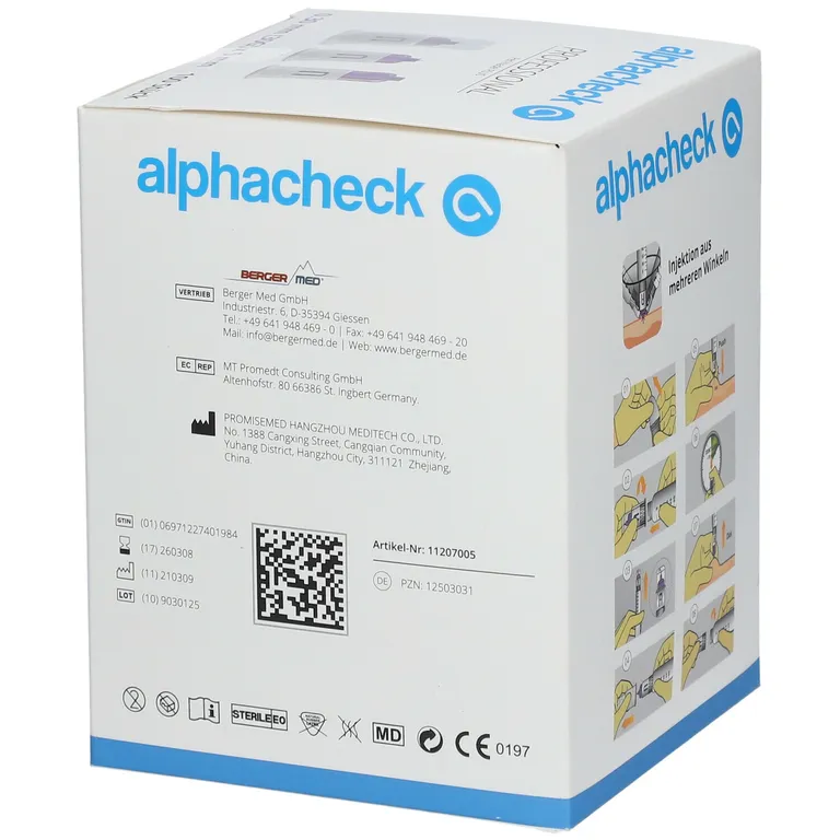 Shopapotheke Alphacheck Professional Injektionsnadeln
