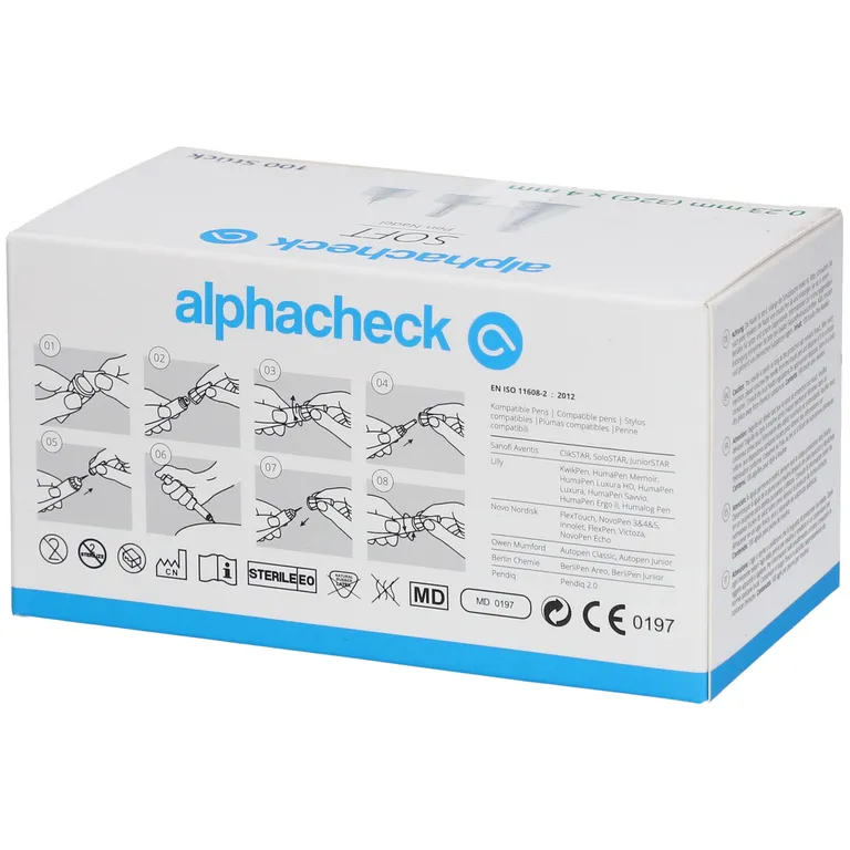 Shopapotheke Alphacheck Soft Pen Nadeln 32 G X 4 Mm