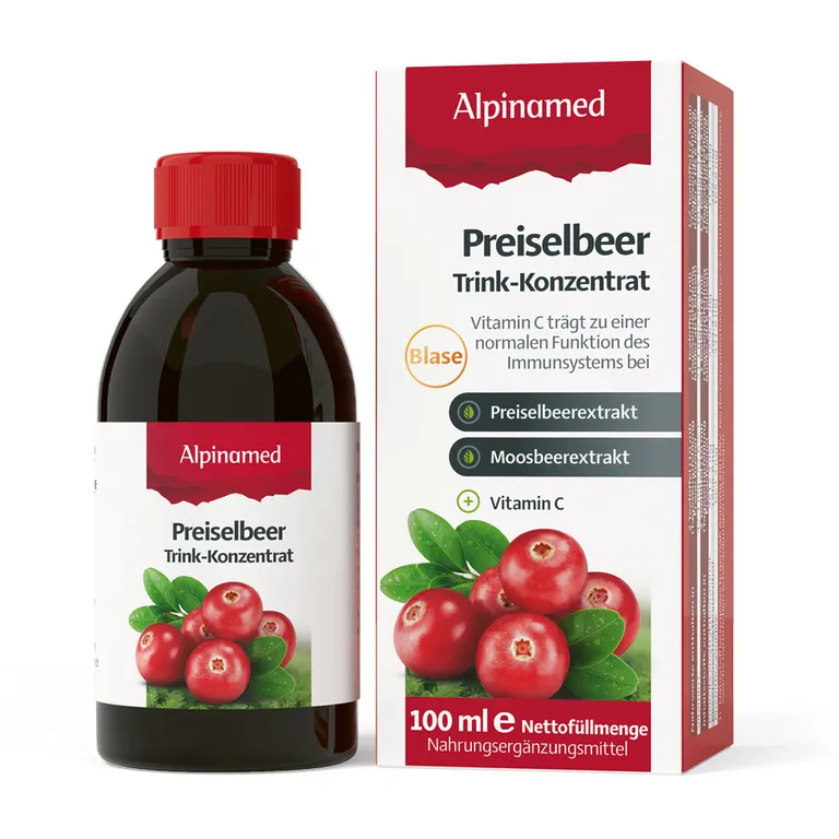 shopapotheke Alpinamed® Preiselbeer Trink-Konzentrat