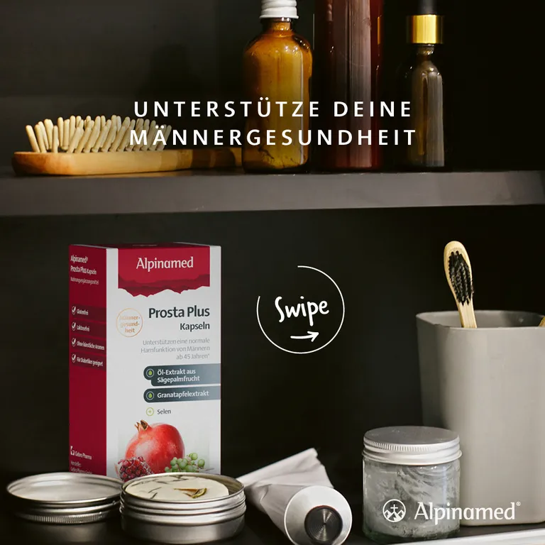 Shopapotheke Alpinamed® Prosta Plus Kapseln Unterstützen Eine Normale Harnfunktion Von Männern *