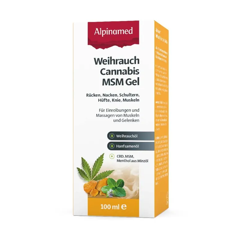 shopapotheke Alpinamed® Weihrauch Cannabis MSM Gel