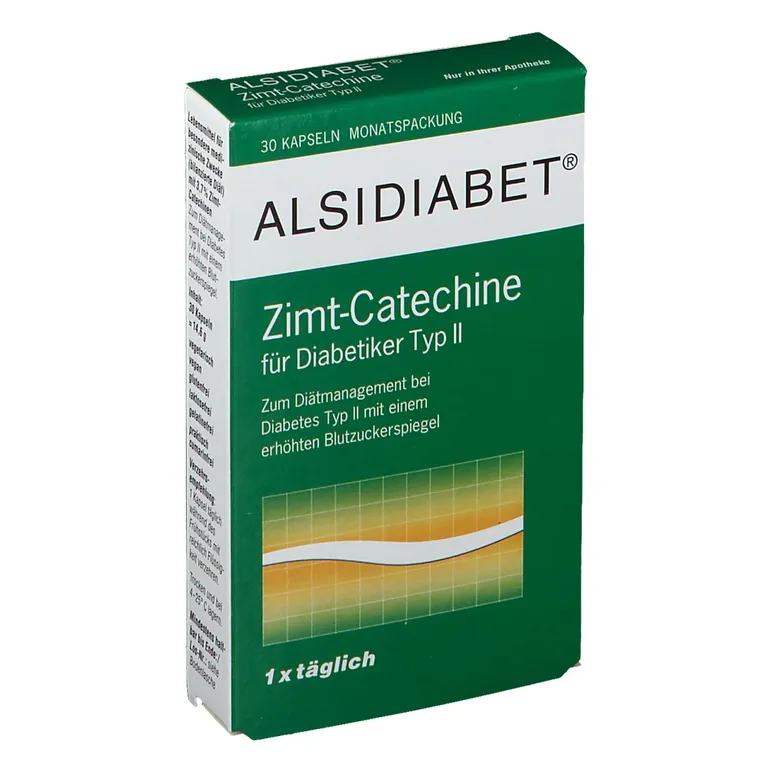 shopapotheke ALSIDIABET® Zimt-Catechine für Diabetiker Typ II