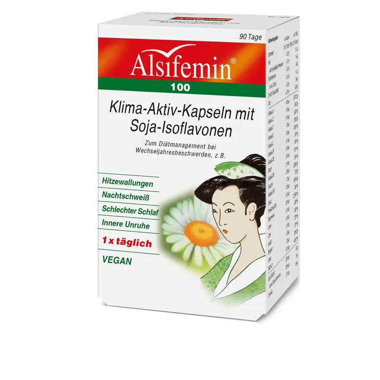 Shopapotheke Alsifemin® 100 Klima-Aktiv-Kapseln Mit Soja-Isoflavonen