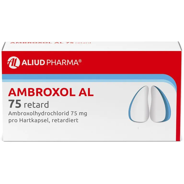 Shopapotheke Ambroxol AL 75 Retard Zur Erleichterung Des Abhustens Bei Erkältungsbedingter Bronchitis (Schleimlöser)