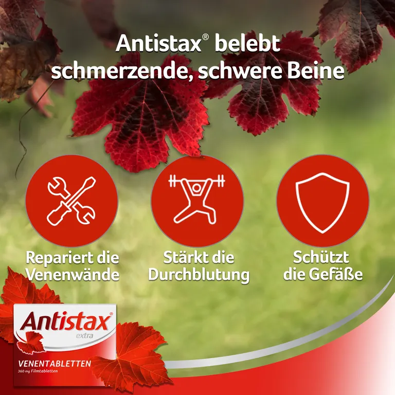 Shopapotheke Antistax Extra Venentabletten Bei Krampfadern & Besenreiser