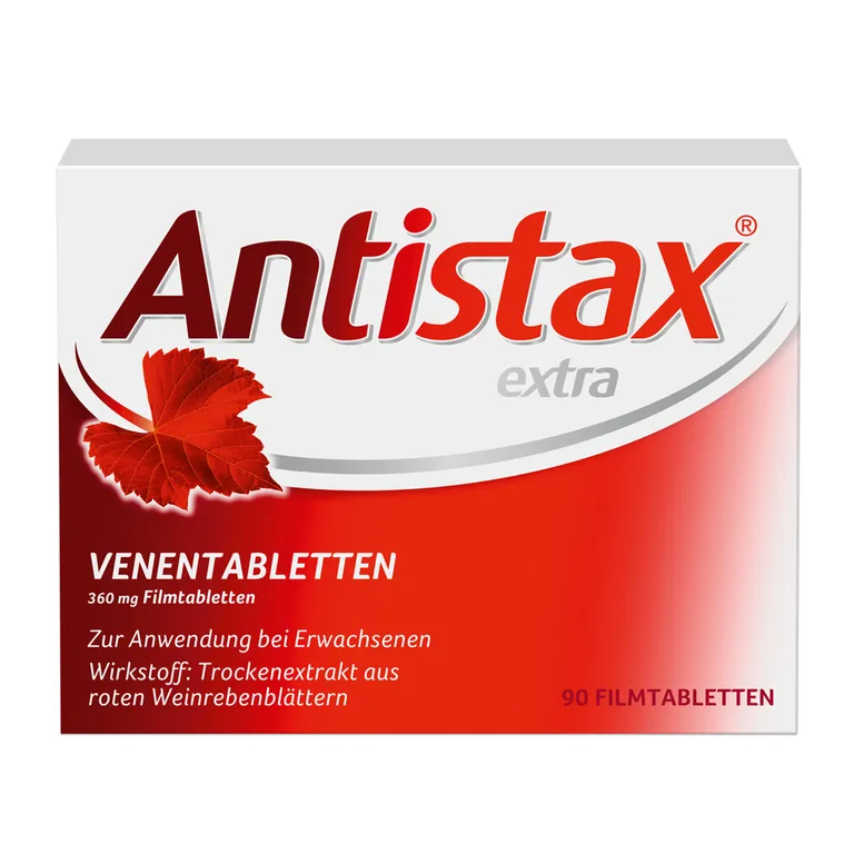 shopapotheke Antistax extra Venentabletten bei Krampfadern & Besenreiser