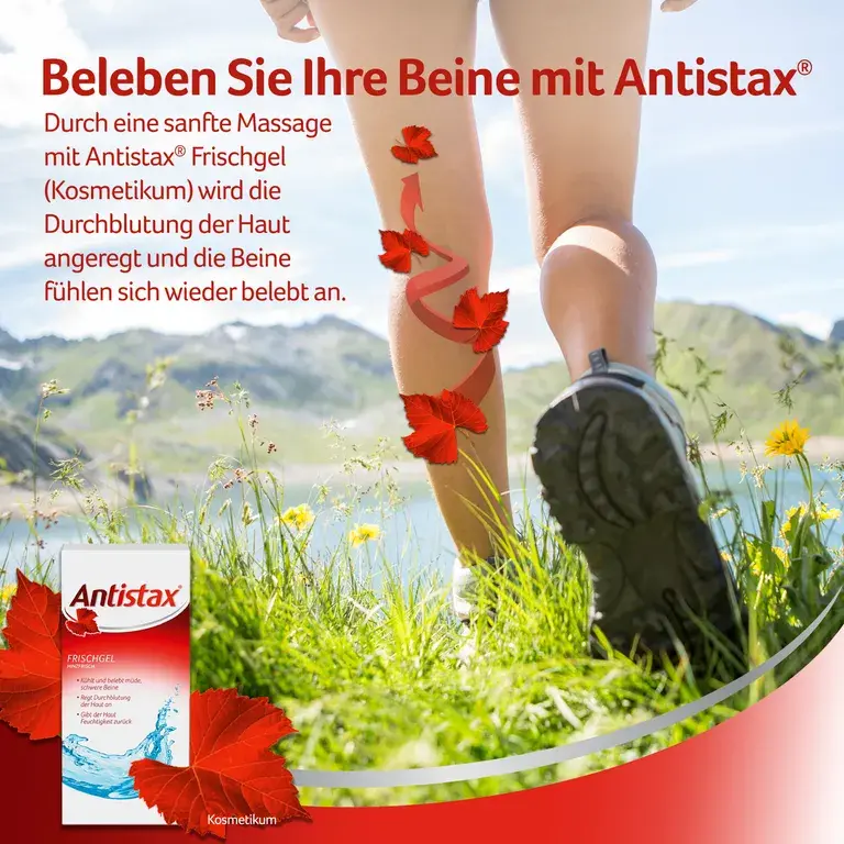 Shopapotheke Antistax Frischgel Kosmetikum Belebt Müde & Schwere Beinen