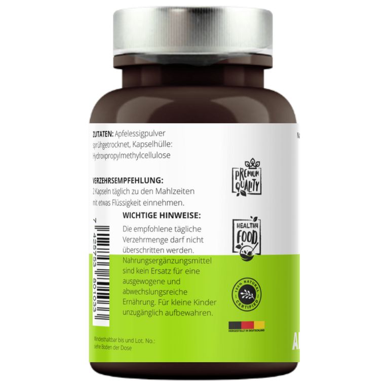 Shopapotheke Apfelessig Kapseln Hochdosiert - Apple Vinegar Cidar Von VitaminFuchs
