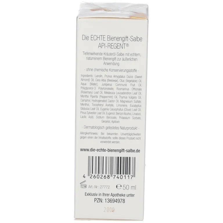 Shopapotheke API-REGENT® Die ECHTE Bienengift-Salbe