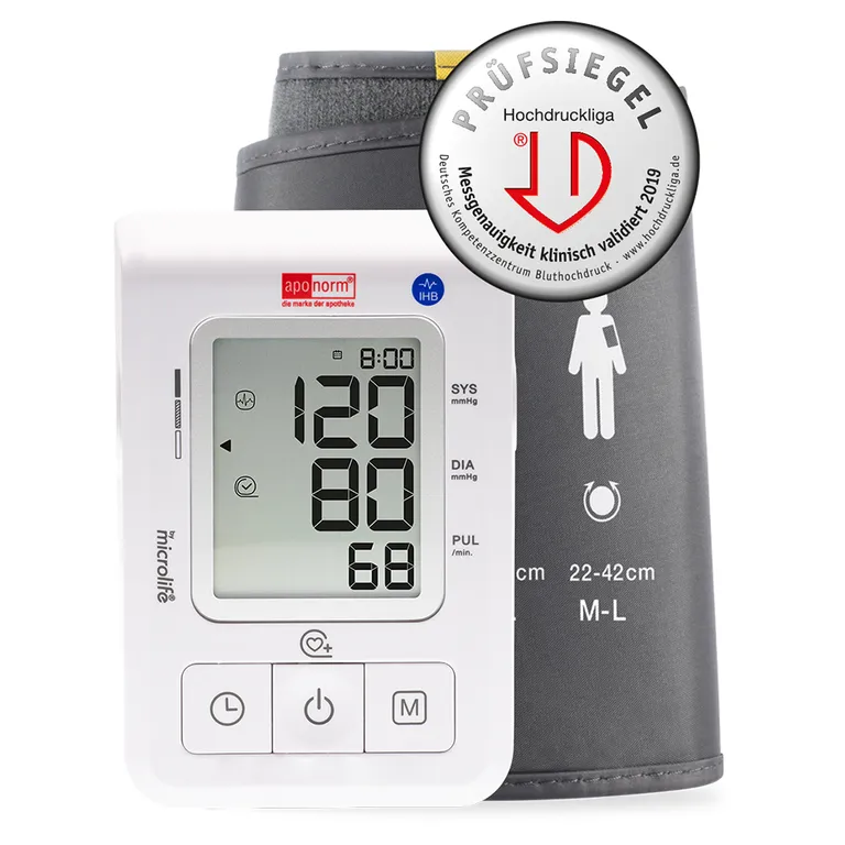 Shopapotheke Aponorm® Basis Control Oberarm-Blutdruckmessgerät Gr. M - L