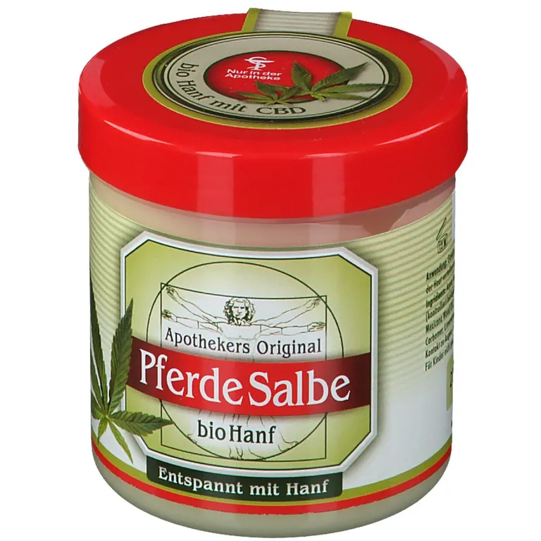 Shopapotheke Apothekers Original Pferde Salbe Bio Hanf