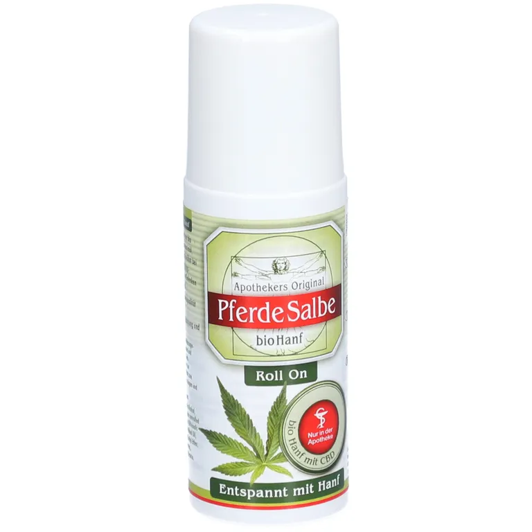 Shopapotheke Apothekers Original Pferde Salbe Bio Hanf Roll-on