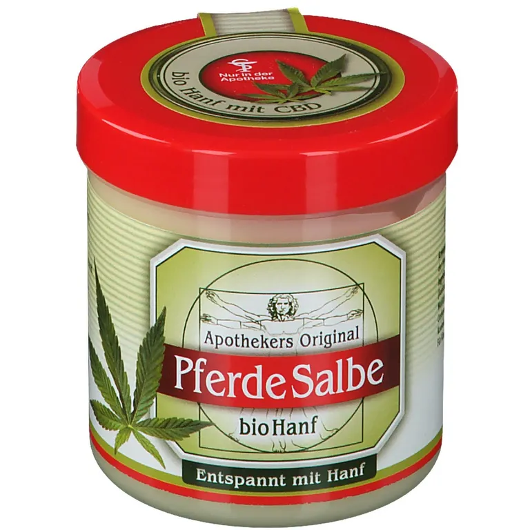 shopapotheke Apothekers Original Pferde Salbe bio Hanf