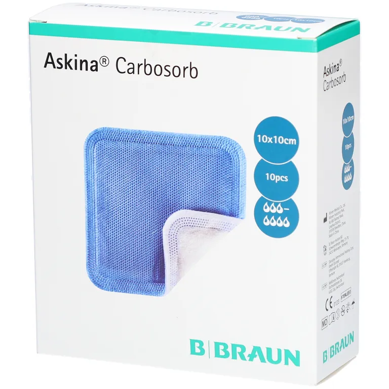 shopapotheke Askina® Carbosorb nicht haftende Wundauflage 10x10 cm