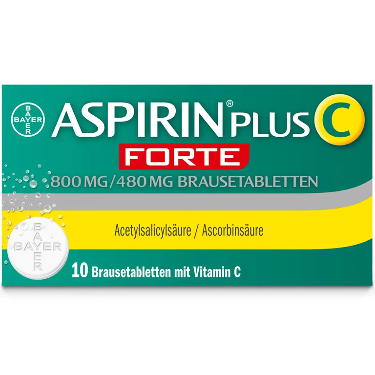 shopapotheke Aspirin® Plus C Forte Brausetabletten - Jetzt 10% mit dem Code aspirin10 sparen*