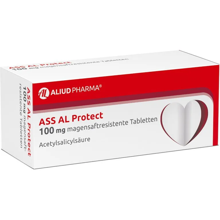 shopapotheke ASS AL Protect 100 mg magensaftresistente Tabletten bei erhöhtem Herzinfarkt- und Schlaganfallrisiko