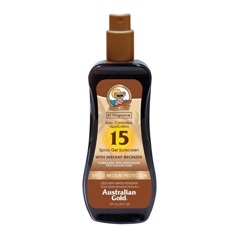 Shopapotheke Australien Gold SPF 15 Spray Gel Bronzer