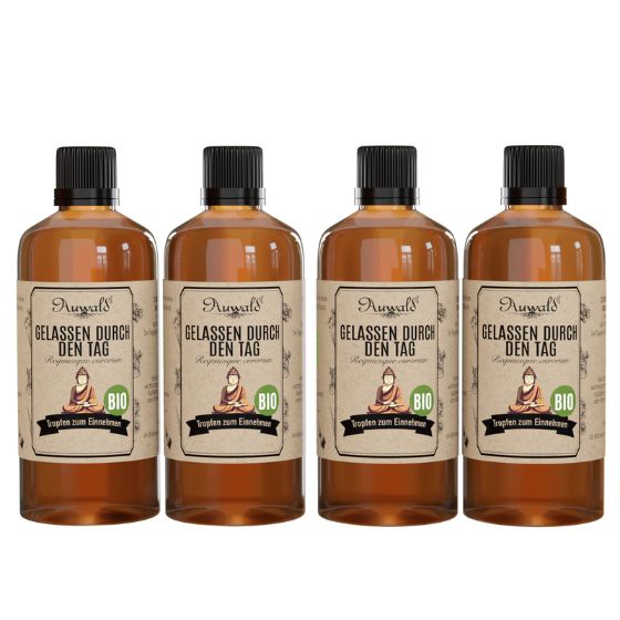 shopapotheke Auwald - Gelassen durch den Tag - Tinktur (Extrakt Tropfen Auszug)