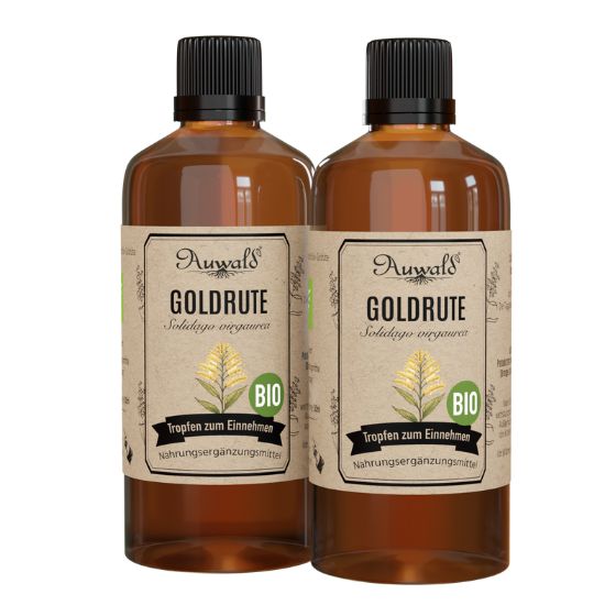 shopapotheke Auwald - Goldrute Tinktur (Extrakt Tropfen Auszug)