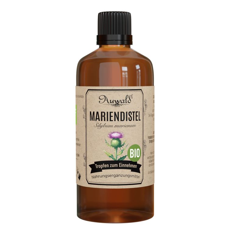 shopapotheke Auwald - Mariendistel Tinktur (Extrakt Tropfen Auszug)